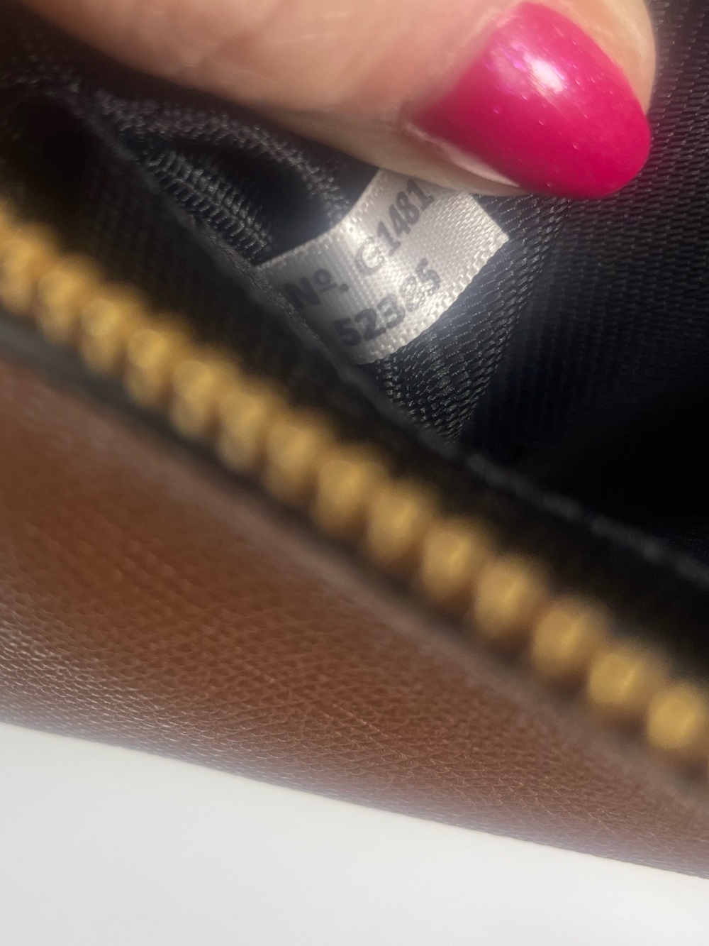 Coach Kylie Textured Leather Crossbody - Picture 10 of 12